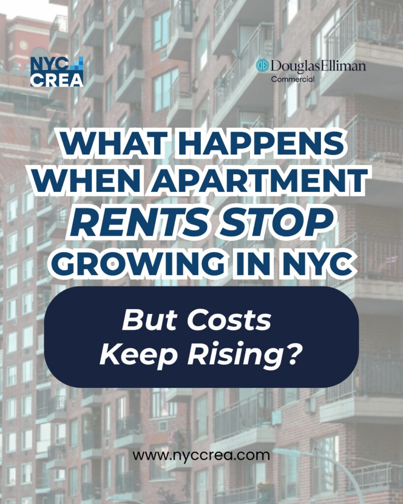 What Happens When Apartment Rents Stop Growing in NYC but Costs Don’t?